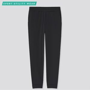 Uniqlo Black Ultra Stretch Active Dry-Ex Lightweight Jogger Tapered Leg Pants 2X